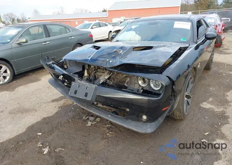 2016 Dodge Challenger R/T Scat Pack z USA, uszkodzony, nr VIN 2C3CDZFJ4GH329980